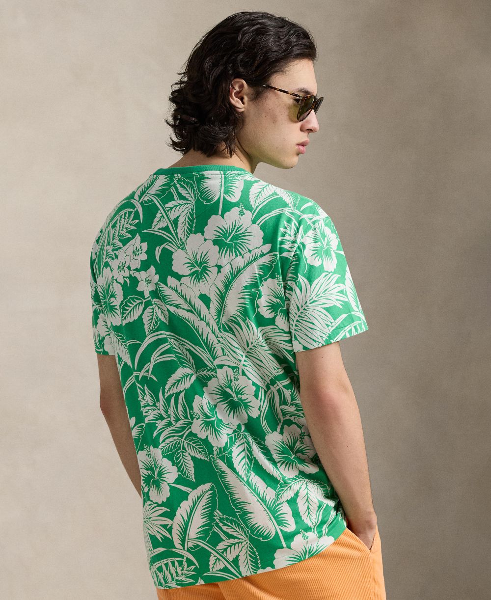 Men's Classic-Fit Tropical Jersey T-Shirt