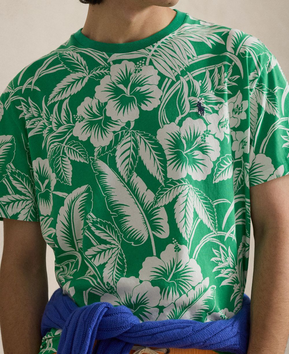 Men's Classic-Fit Tropical Jersey T-Shirt