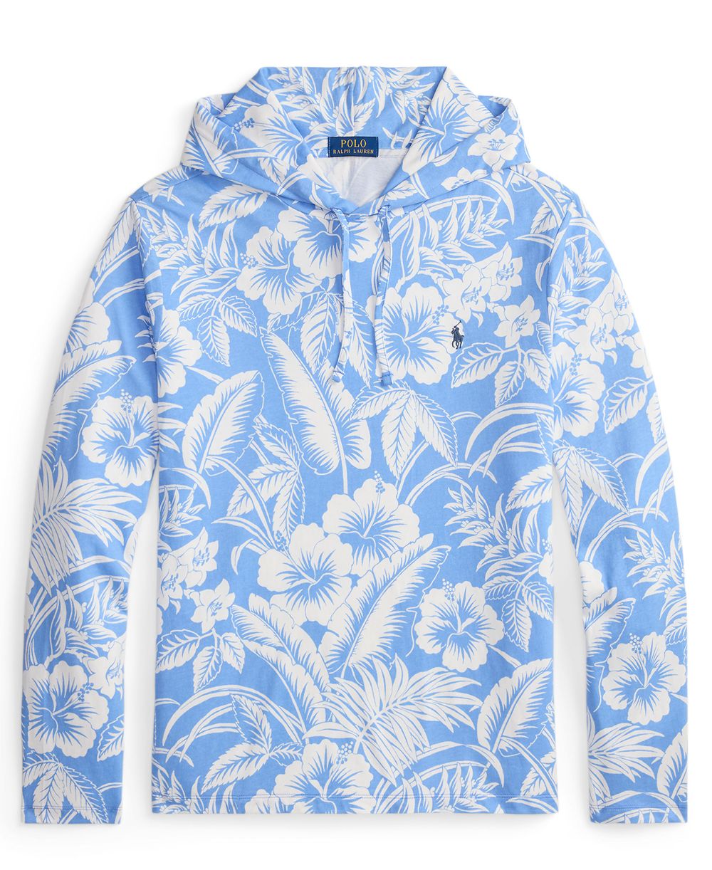 Men's Tropical Jersey Hooded T-Shirt
