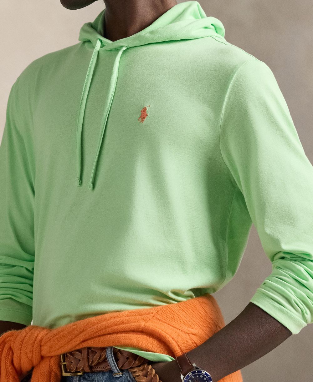 Men's Jersey Hooded T-Shirt