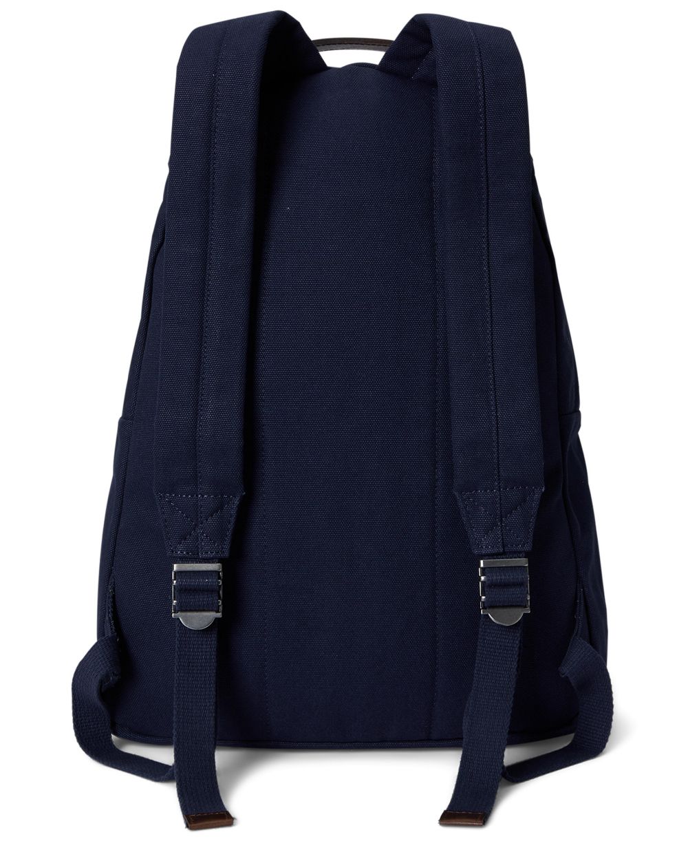 Men's Polo Bear Canvas Backpack