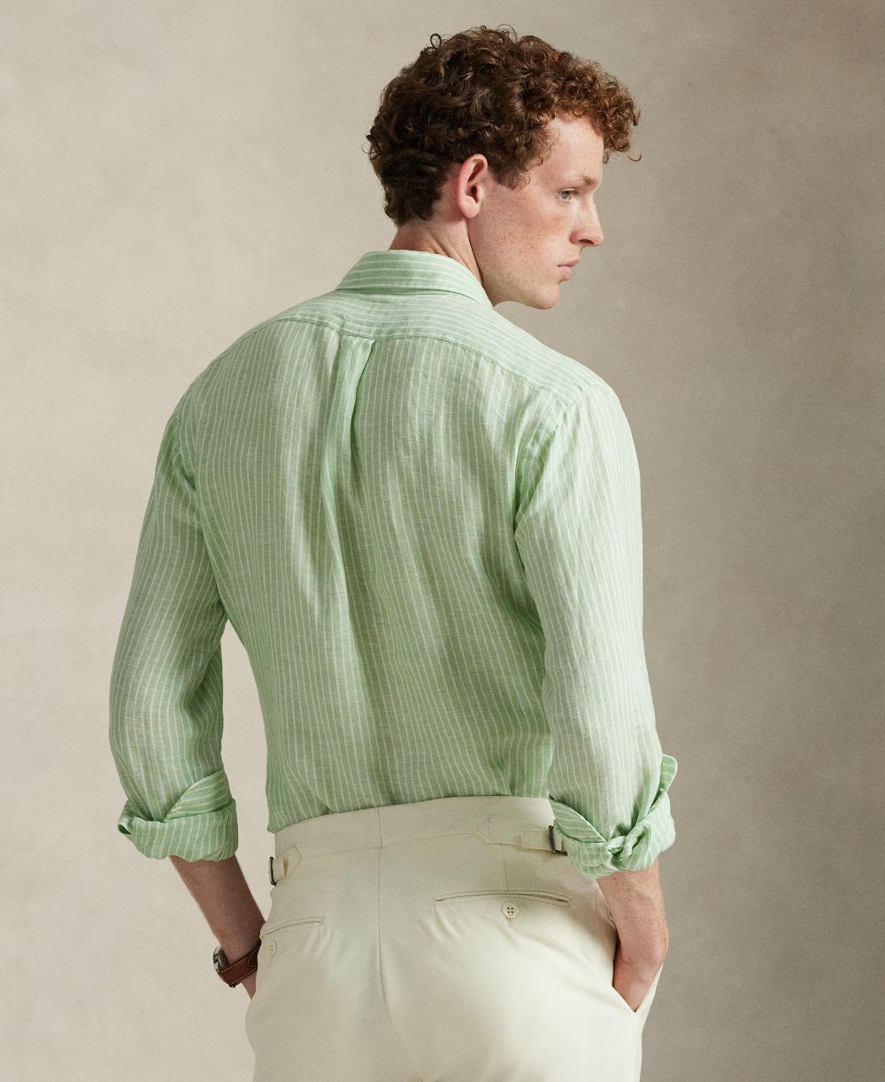 Men's Classic-Fit Linen Shirt