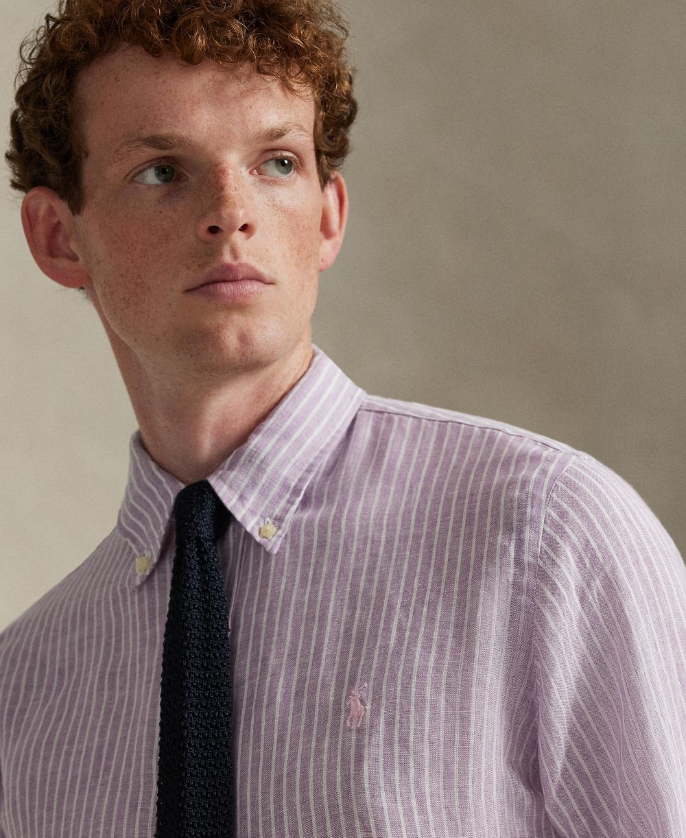 Men's Classic-Fit Linen Shirt