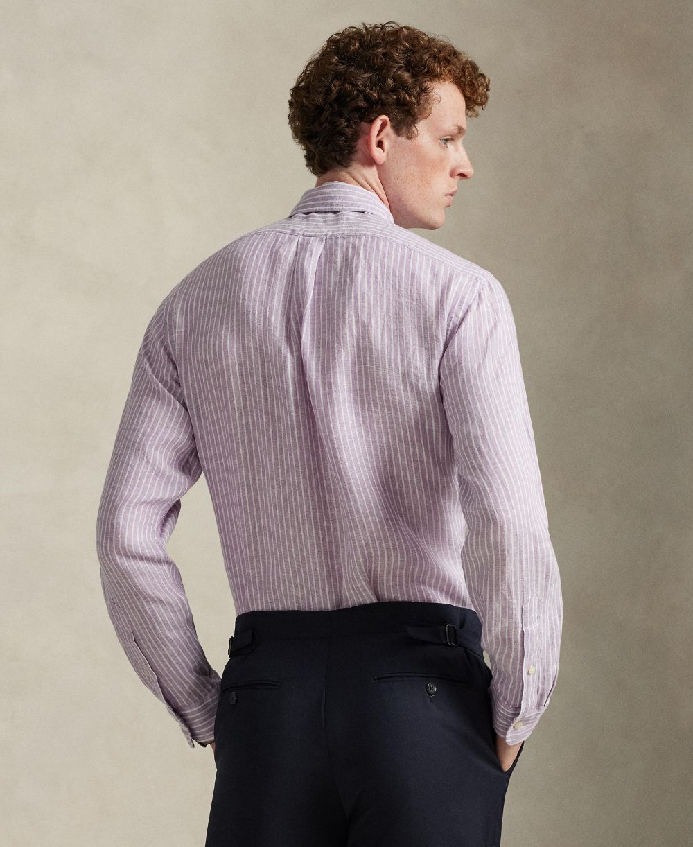 Men's Classic-Fit Linen Shirt