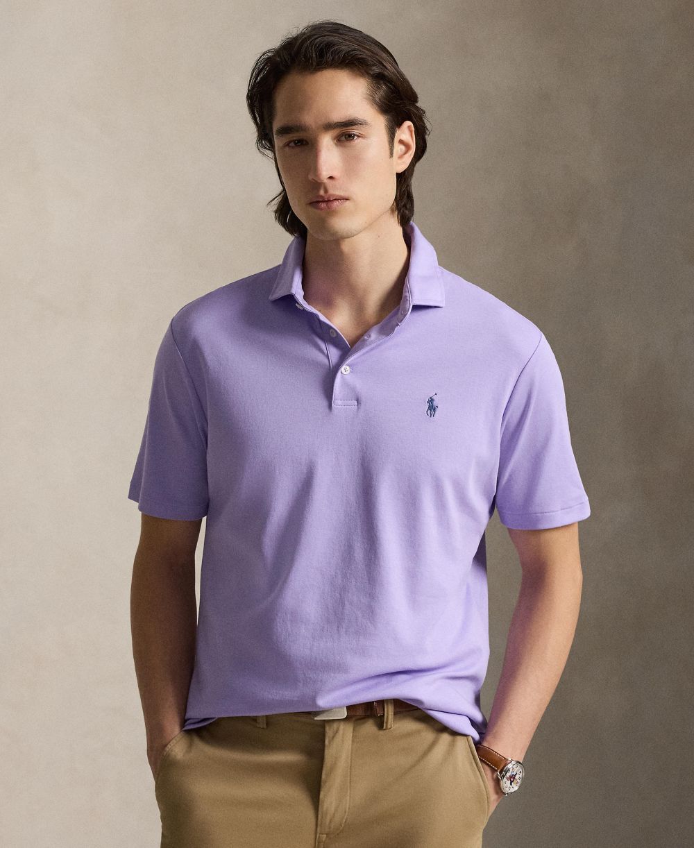Classic Fit Soft Cotton Polo Shirt