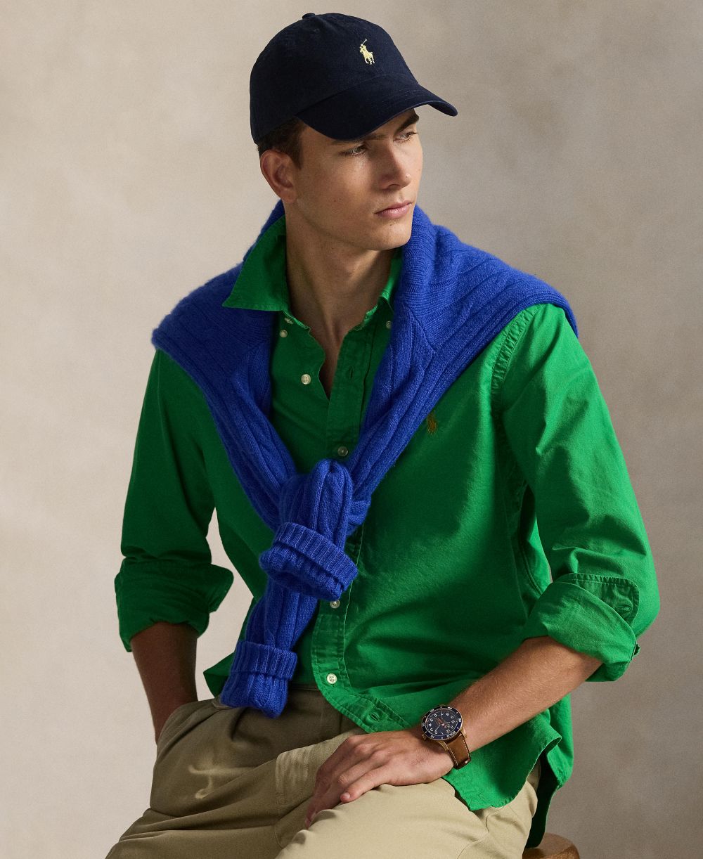 Men's Garment-Dyed Oxford Shirt