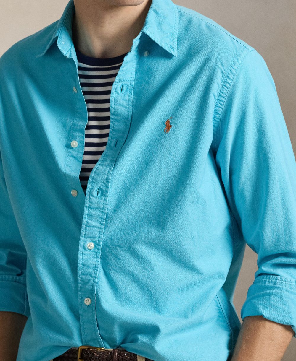 Men's Garment-Dyed Oxford Shirt