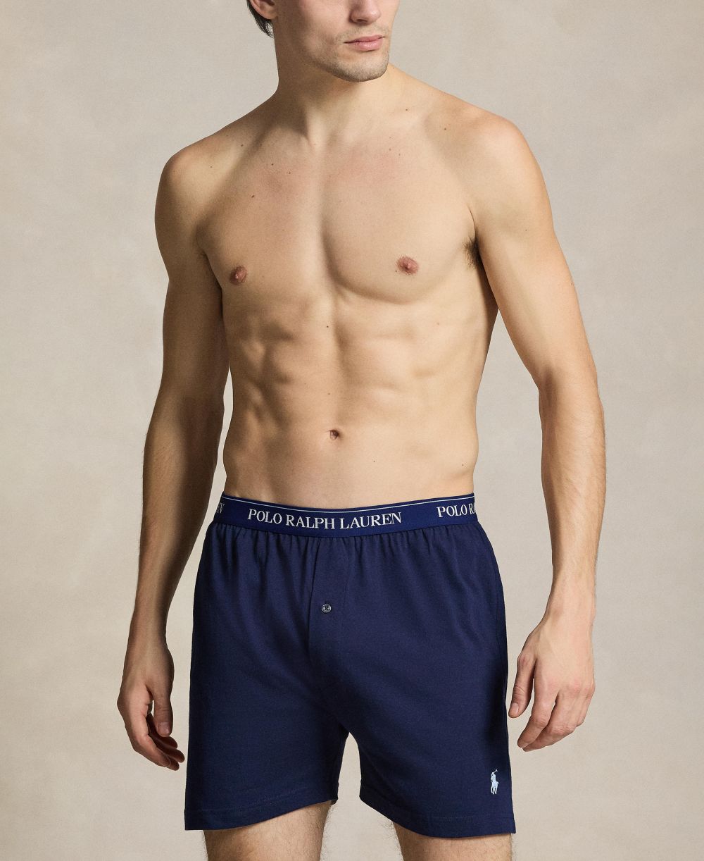 Men's Classic Knit Boxers, 3-Pack Set