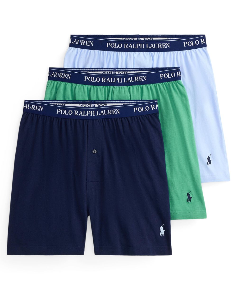 Men's Classic Knit Boxers, 3-Pack Set