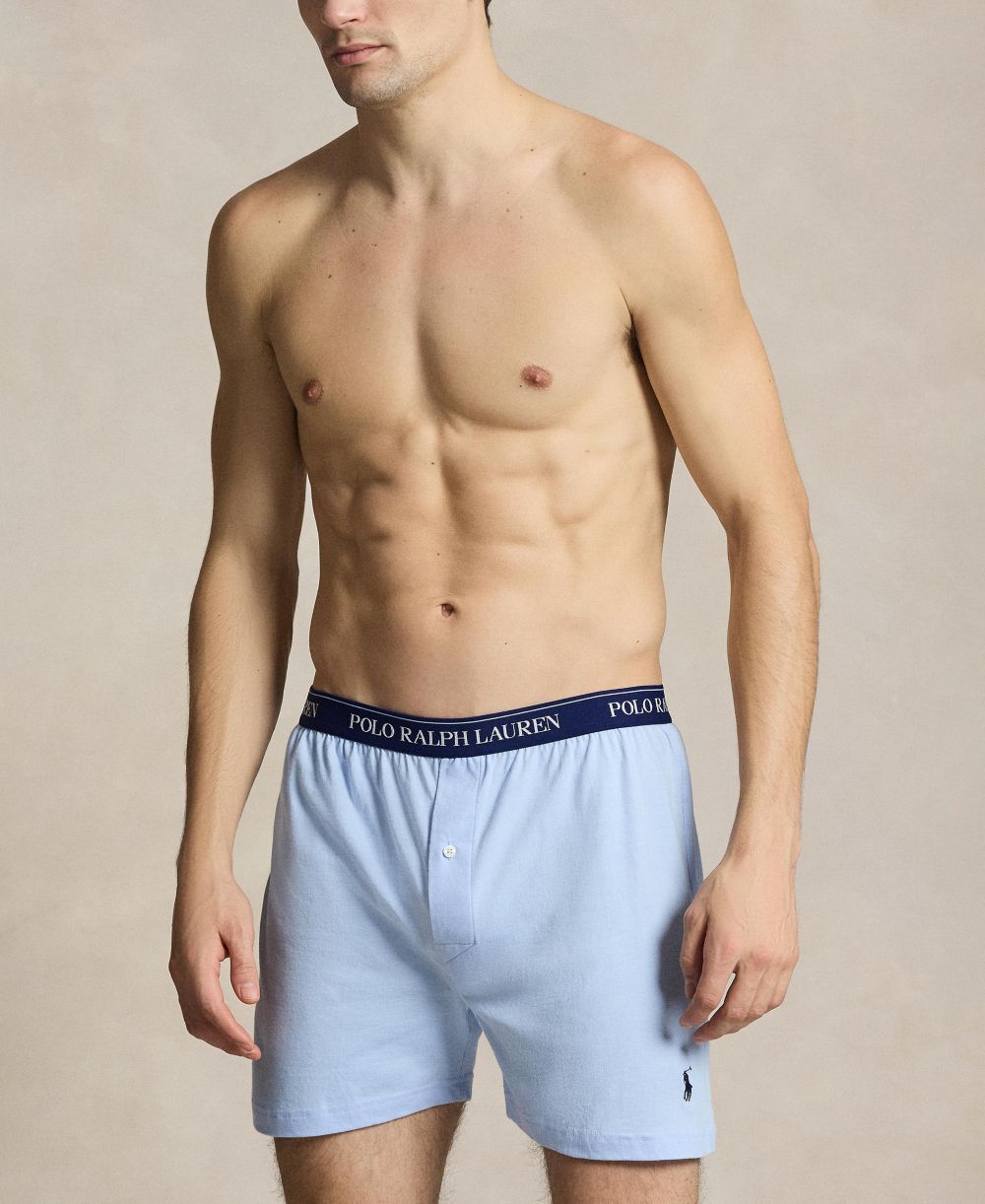 Men's Classic Knit Boxers, 3-Pack Set