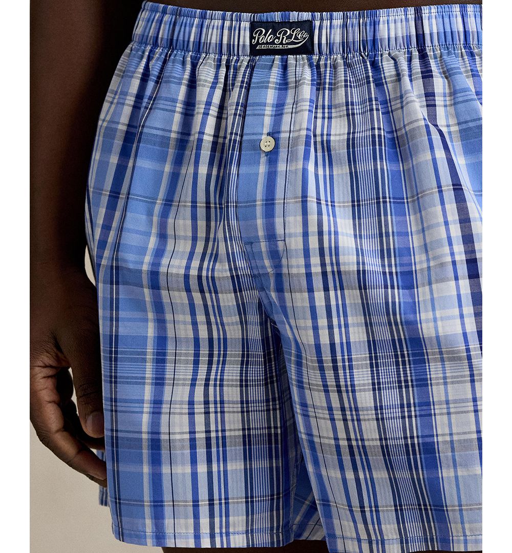 Men's Plaid Woven Boxer Briefs