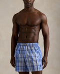 Men's Plaid Woven Boxer Briefs