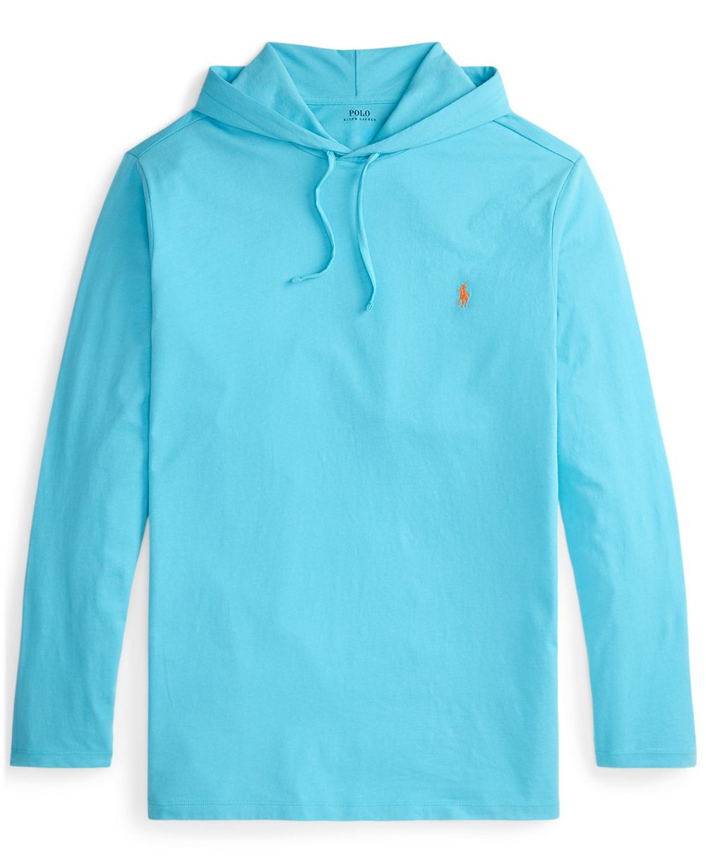 Men's Big & Tall Long-Sleeve Hooded T-Shirt