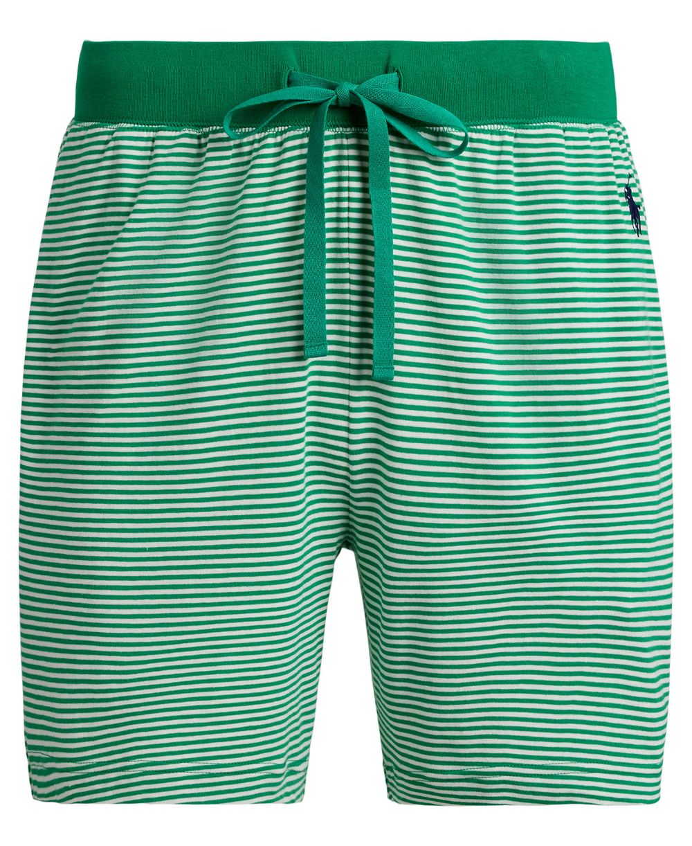 Men's Stripped Pattern Pajama Shorts