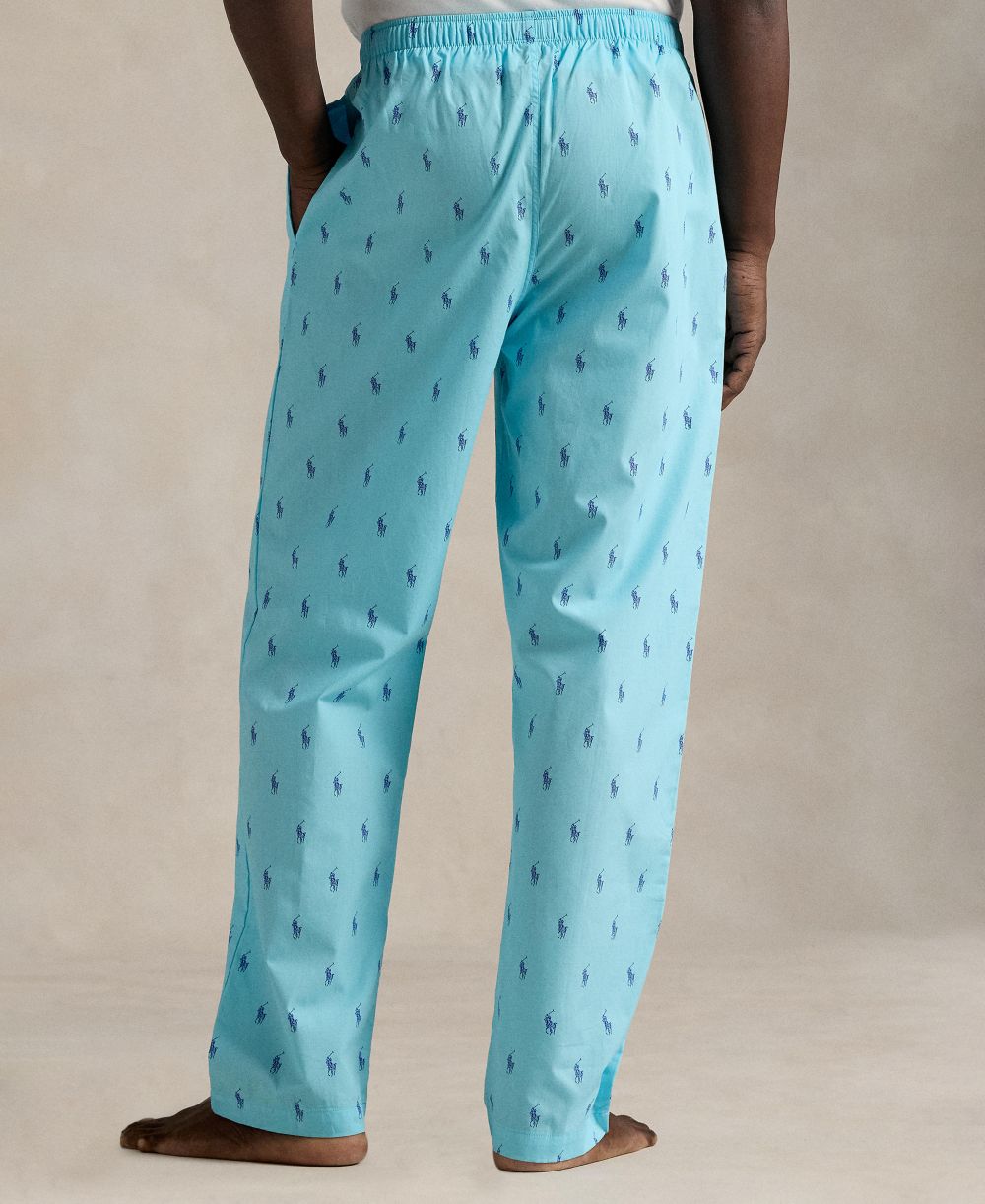 Men's All-Over Pony Print Pajama Pants