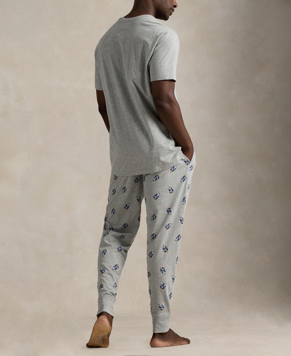 Men's Short-Sleeve T-Shirt and Jogger Pants, 2-Piece Set