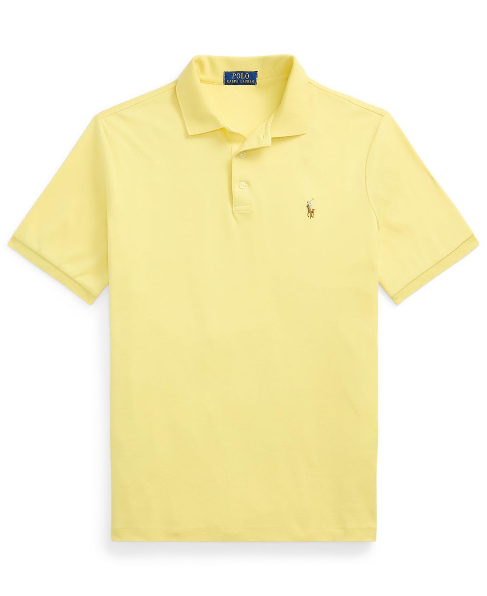 Men's Classic Fit Soft Cotton Polo Shirt