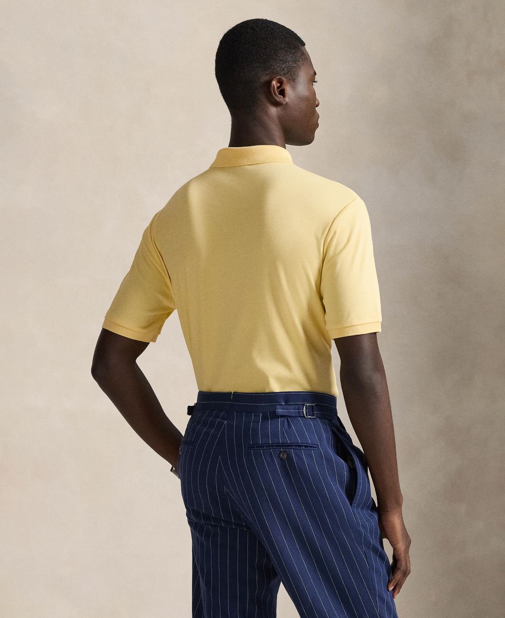Men's Classic Fit Soft Cotton Polo Shirt