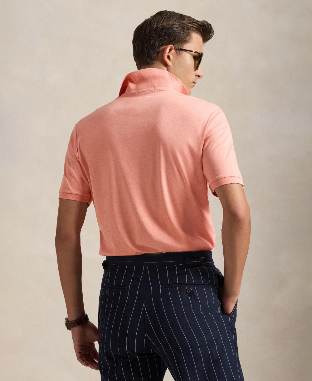 Men's Classic Fit Soft Cotton Polo Shirt