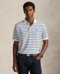Men's Short-Sleeve Classic-Fit Stripe Polo Shirt