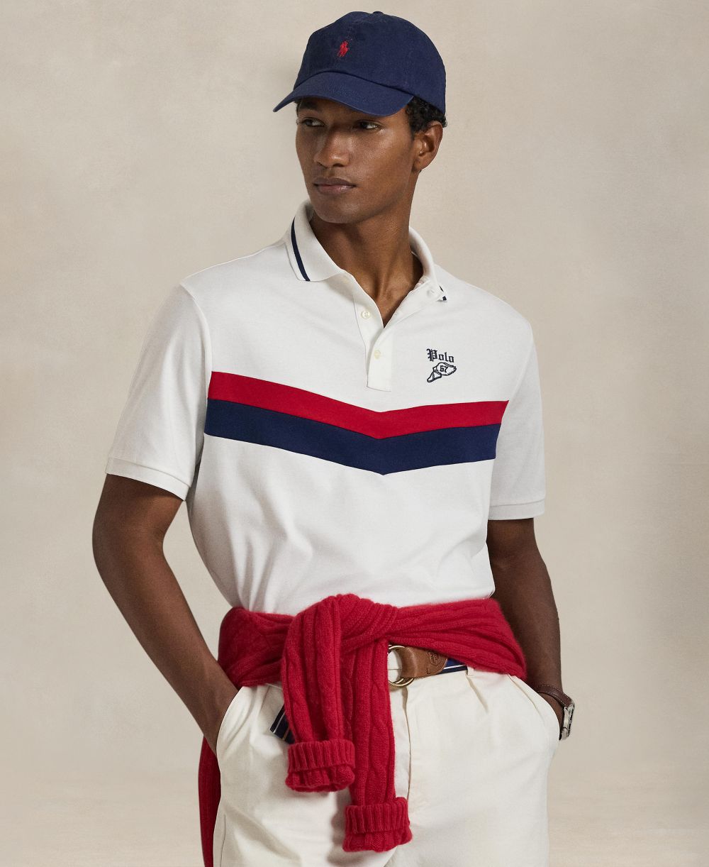 Men's Classic-Fit Embroidered Logo Polo Shirt
