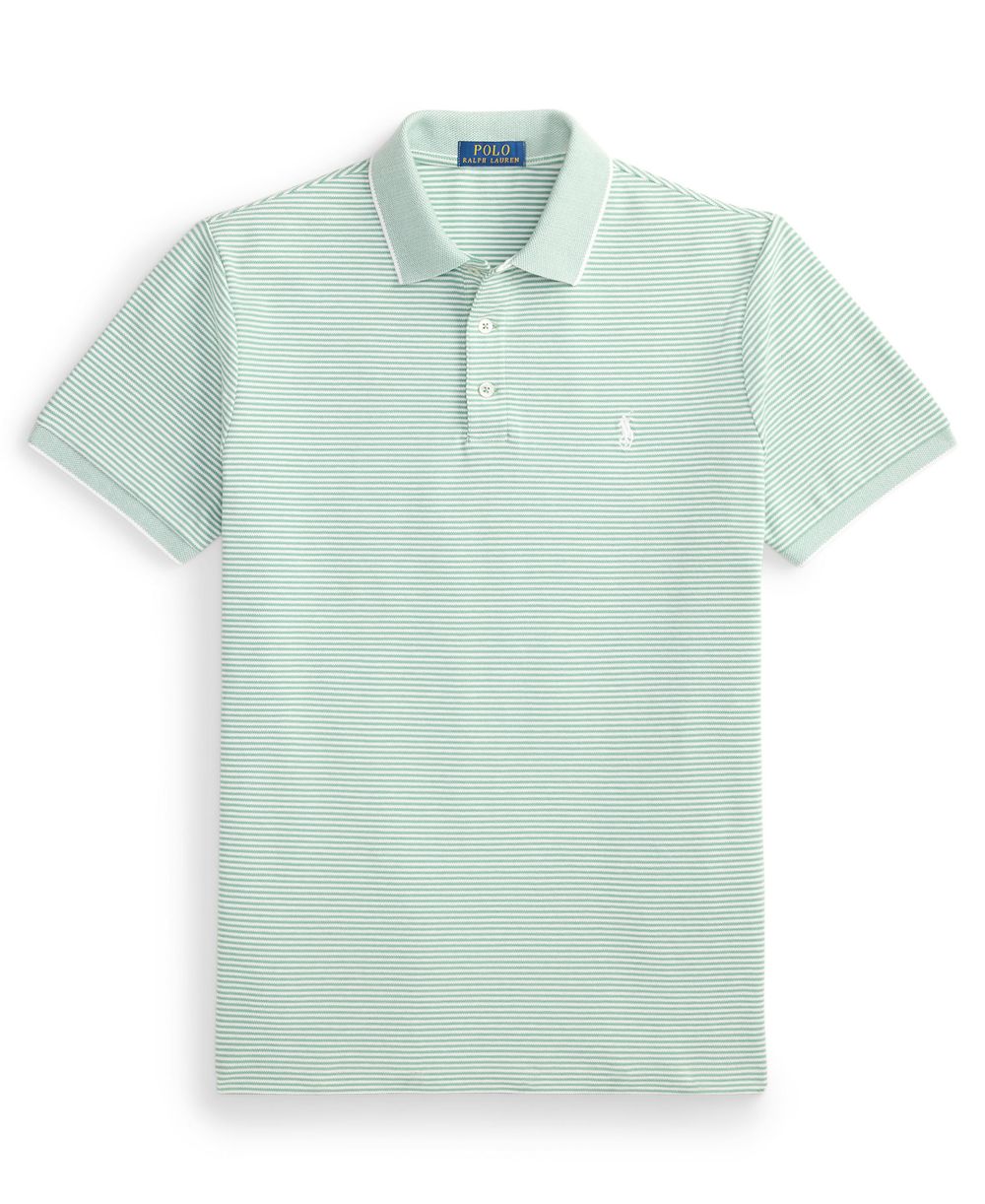 Men's Classic-Fit Stretch Oxford Mesh Polo Shirt