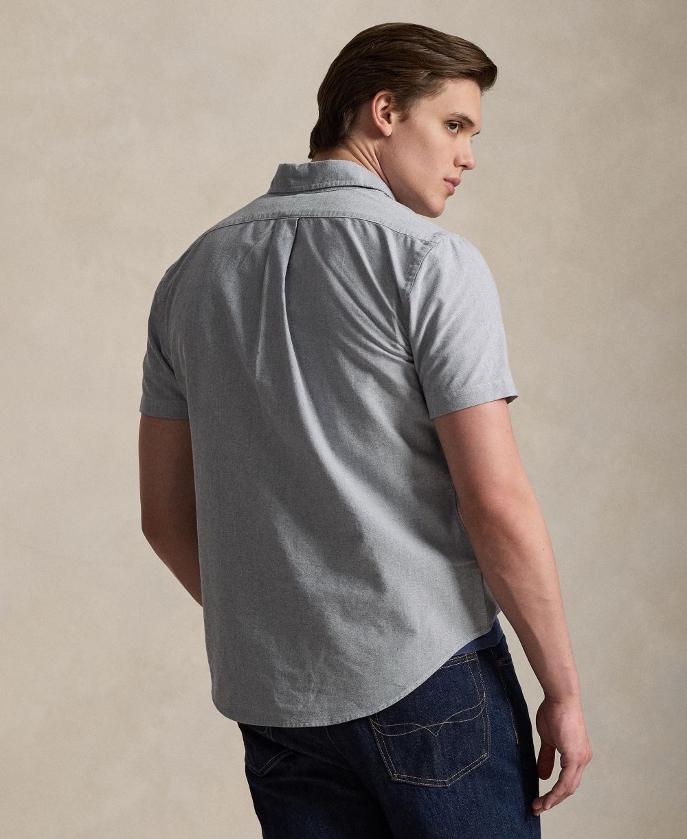 Men's Classic-Fit Short-Sleeve Oxford Shirt