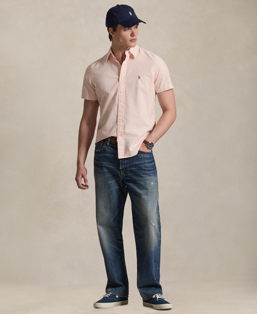 Men's Classic-Fit Short-Sleeve Oxford Shirt
