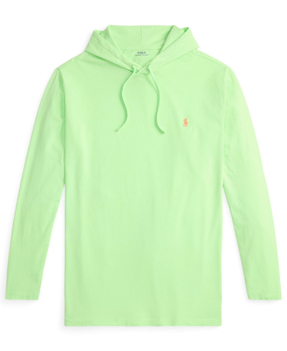 Men's Big & Tall Long-Sleeve Hooded T-Shirt