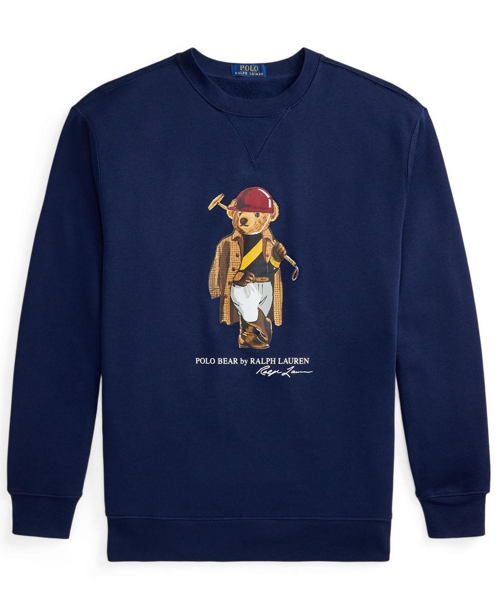 Men's Big & Tall Polo Bear Fleece Sweatshirt