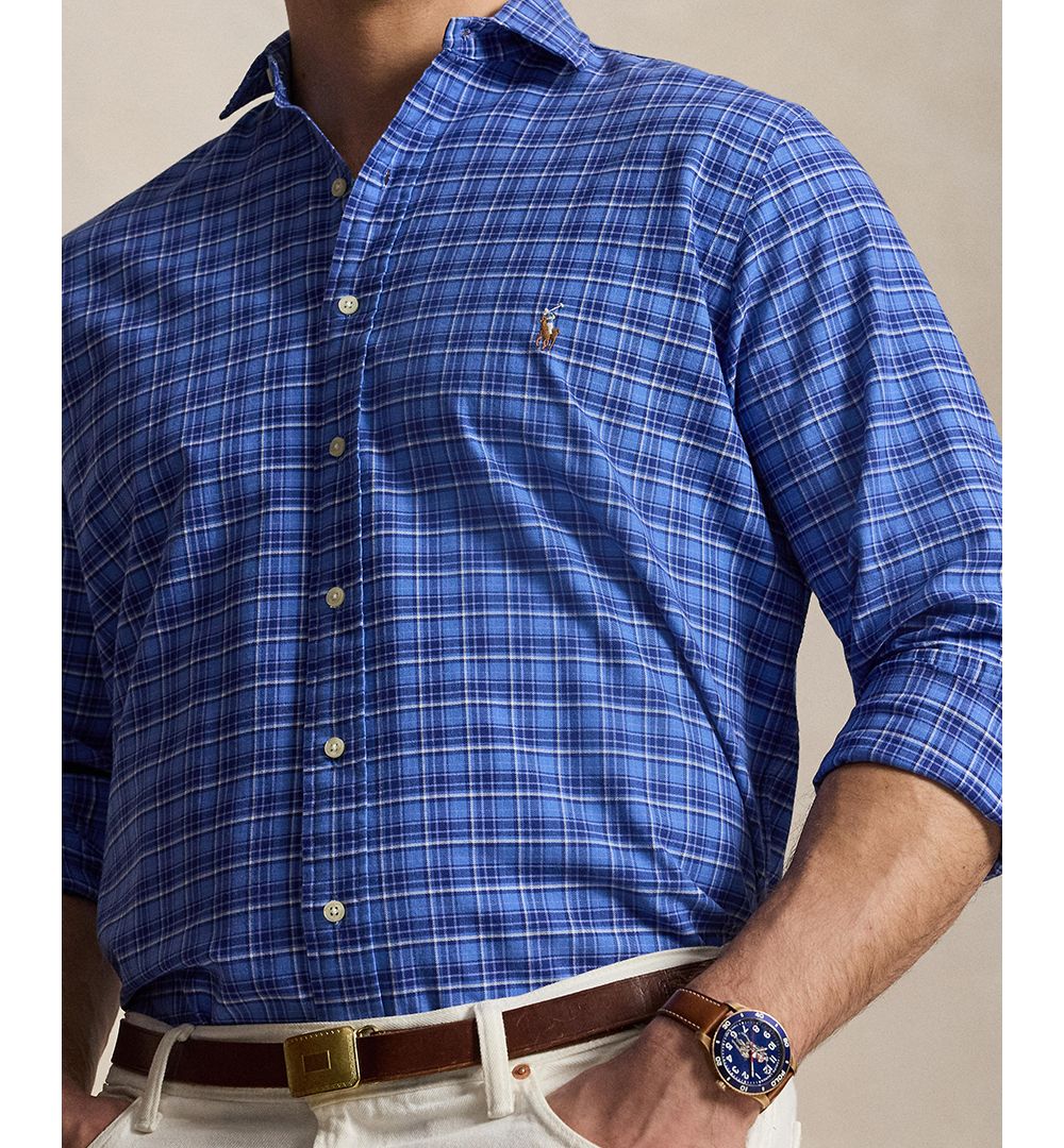 Men's Big & Tall Long-Sleeve Oxford Shirt