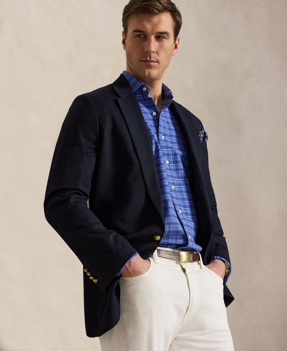 Men's Big & Tall Long-Sleeve Oxford Shirt