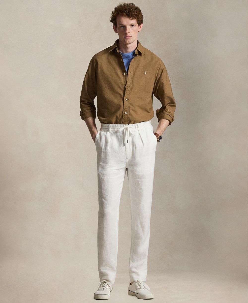 Men's Garment-Dyed Oxford Shirt