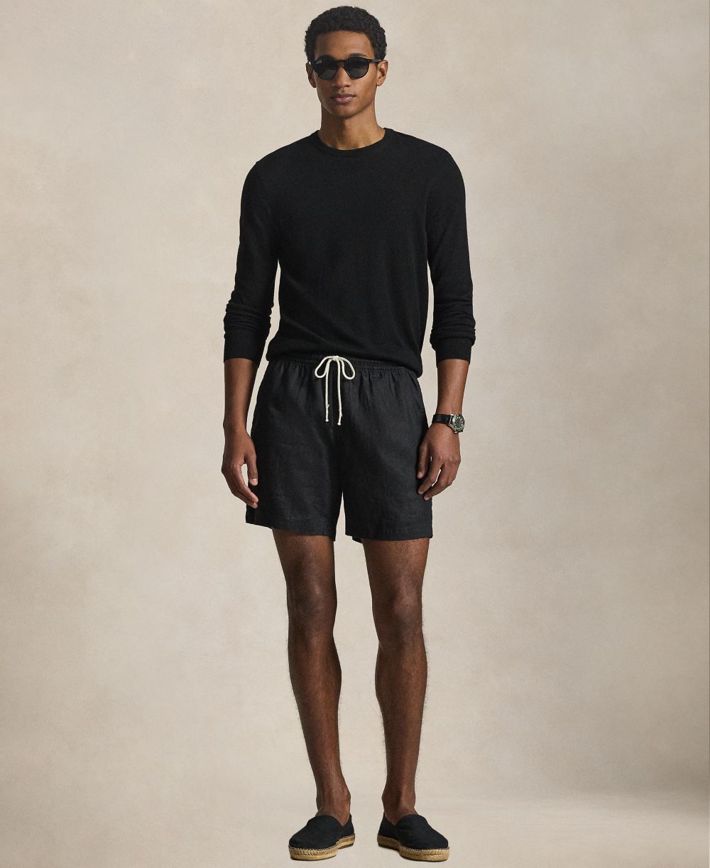 Men's Embroidered Swim Trunks