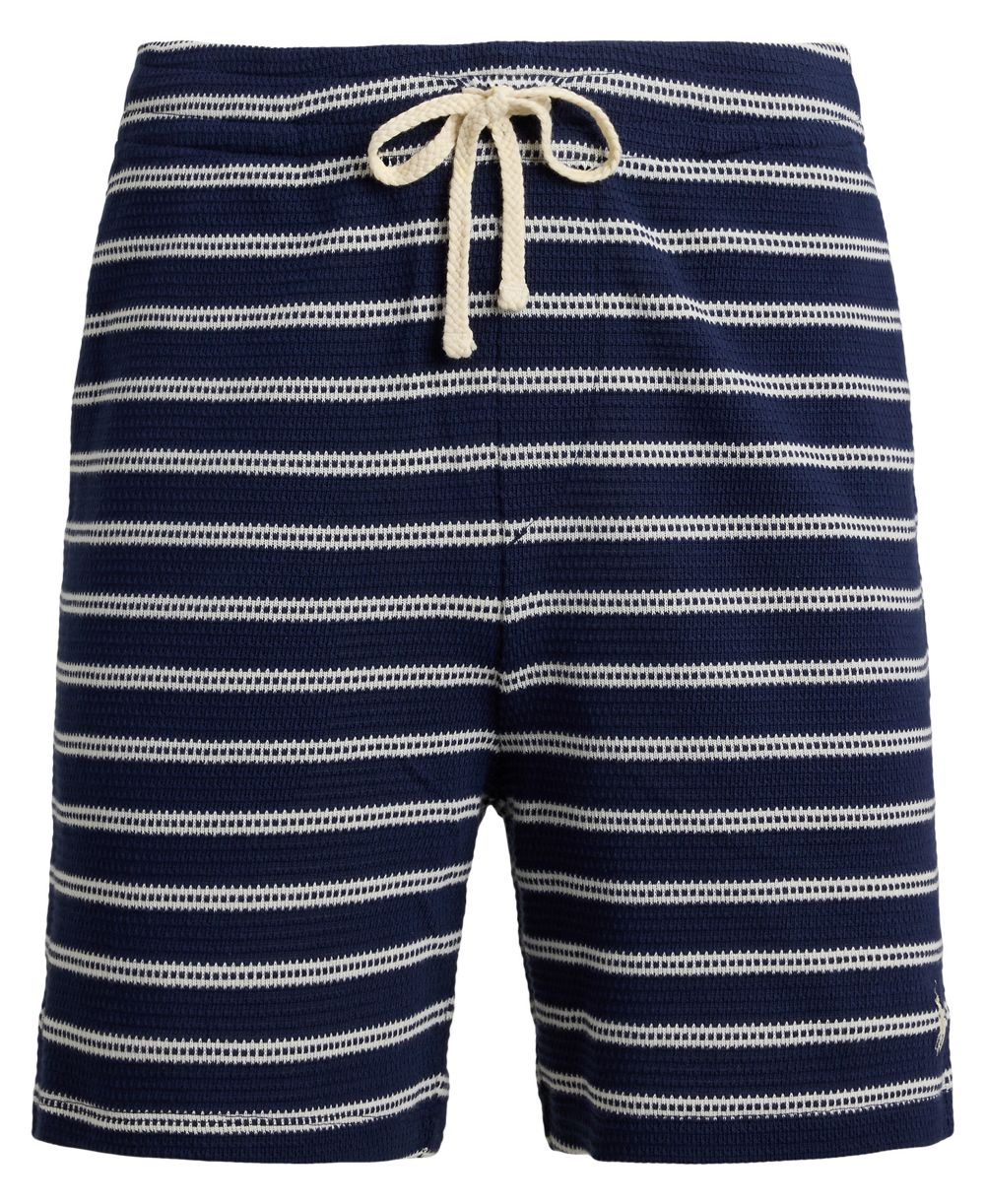 Men's Striped Slim-Fit Shorts