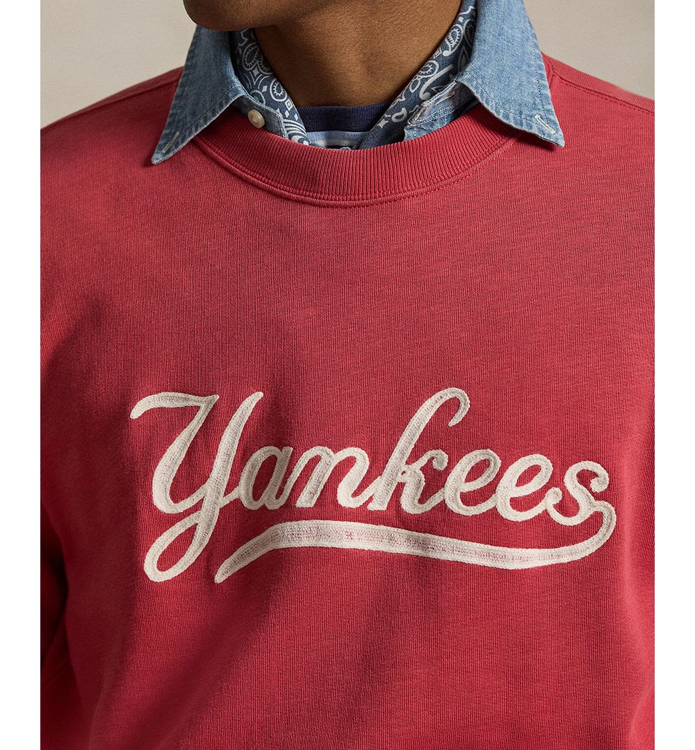 Men's Yankees Embroidered Fleece Sweatshirt