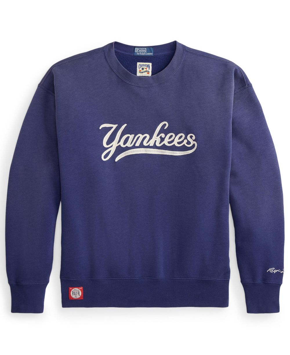 Men's Yankees Embroidered Fleece Sweatshirt