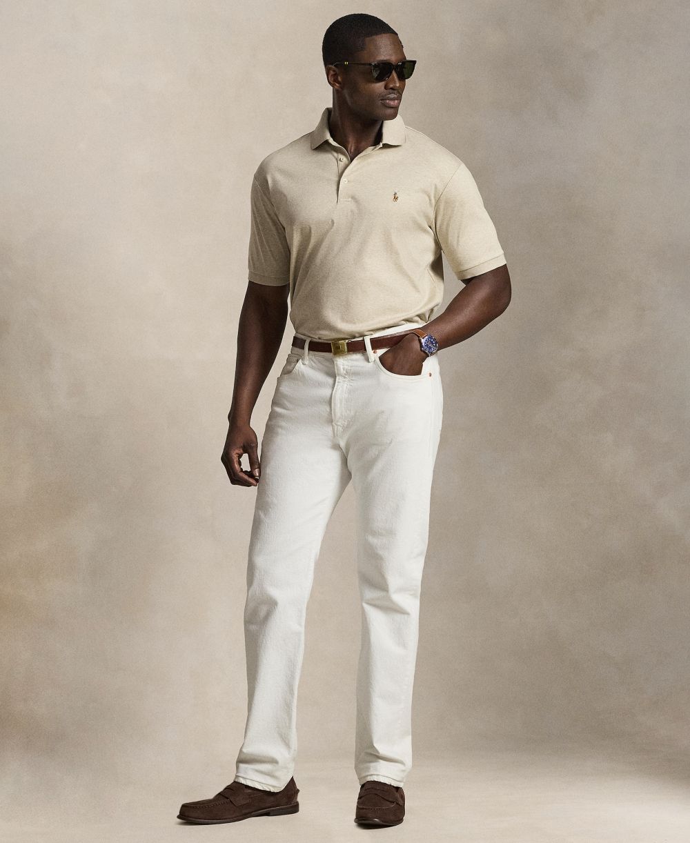 Men's Big & Tall Solid Polo Shirt