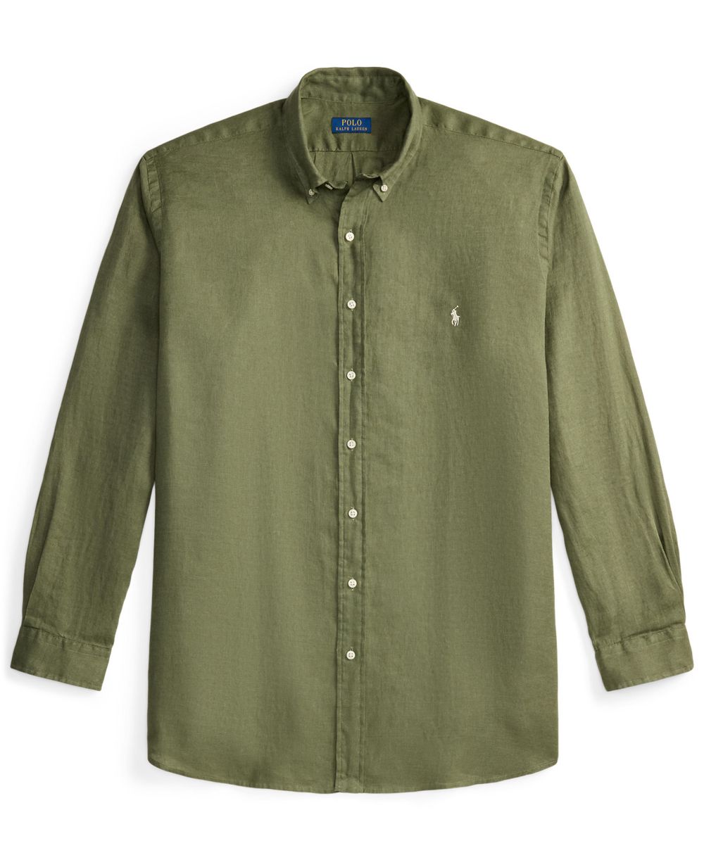 Men's Big & Tall Linen Shirt