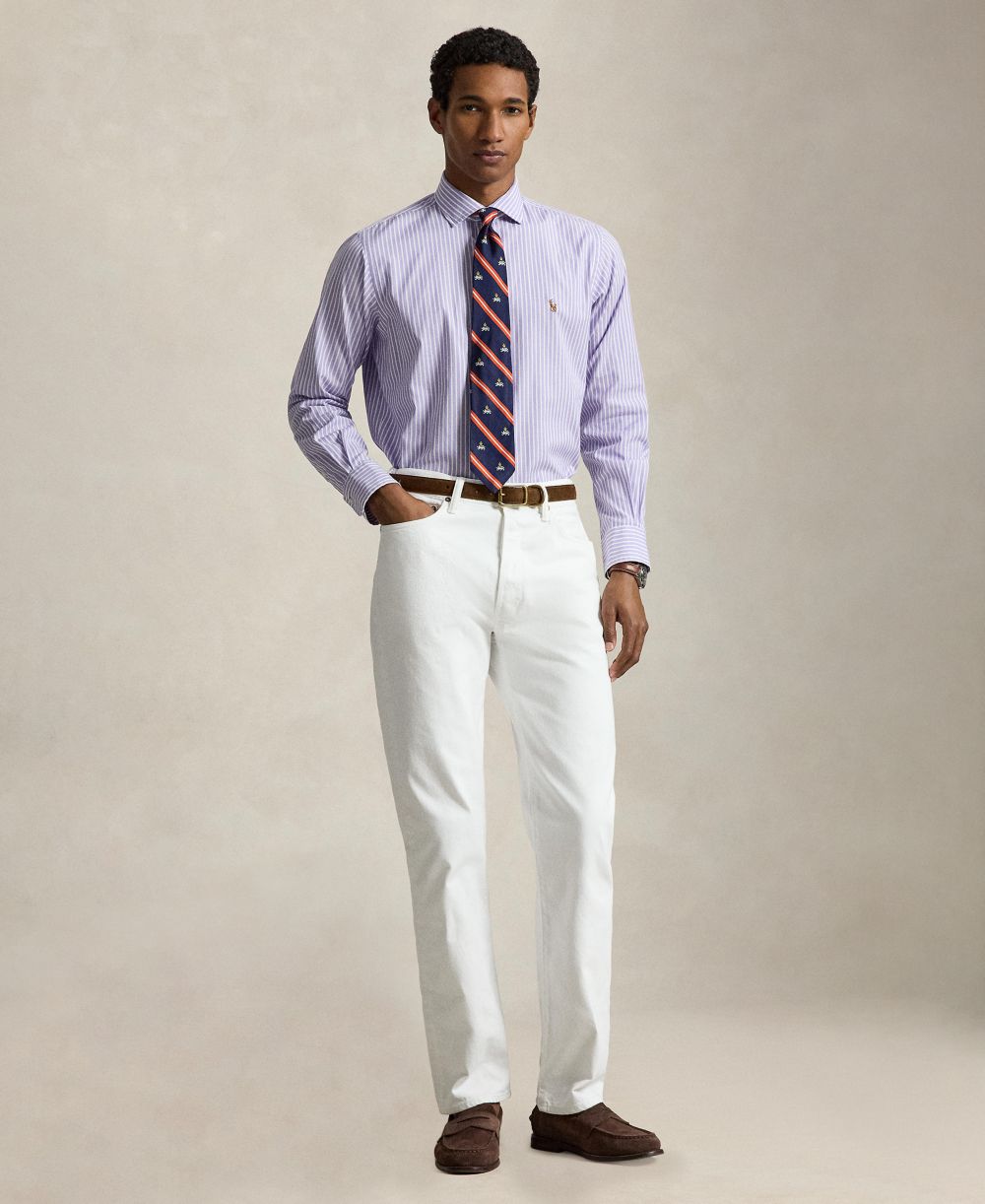 Men's Long-Sleeve Pinpoint Oxford Shirt