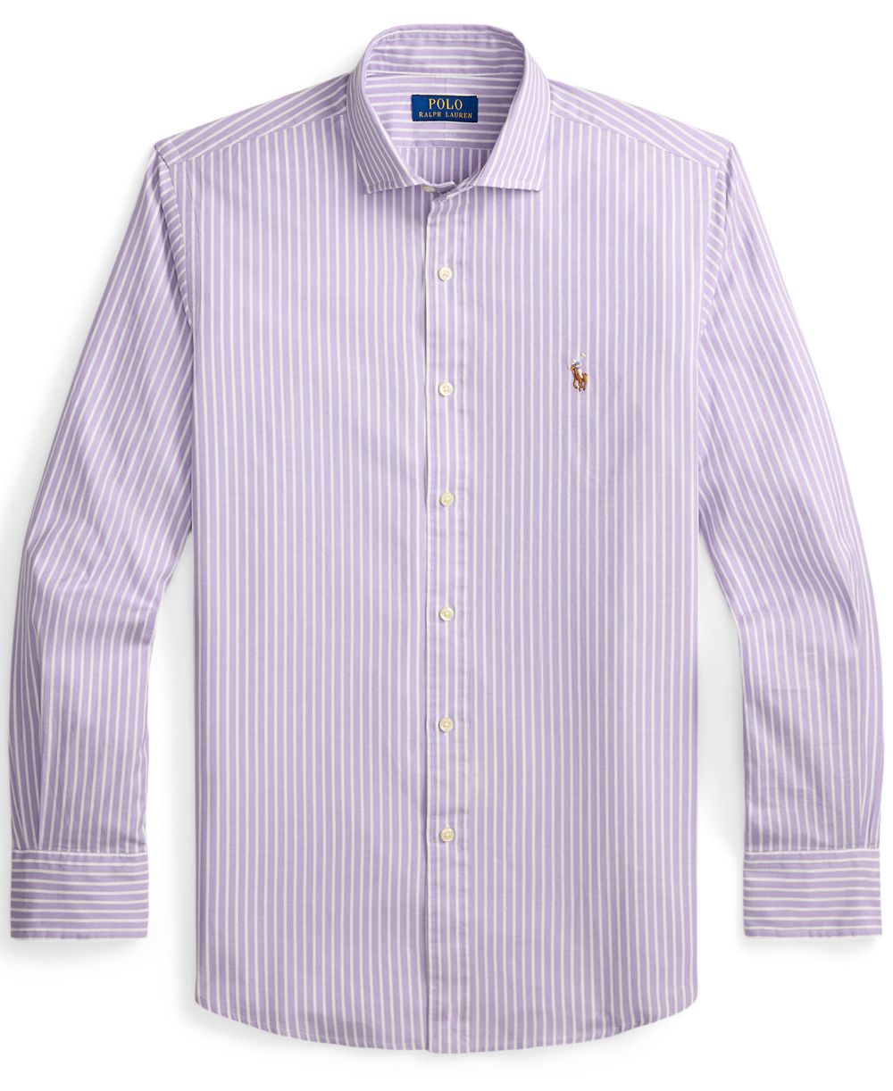 Men's Long-Sleeve Pinpoint Oxford Shirt
