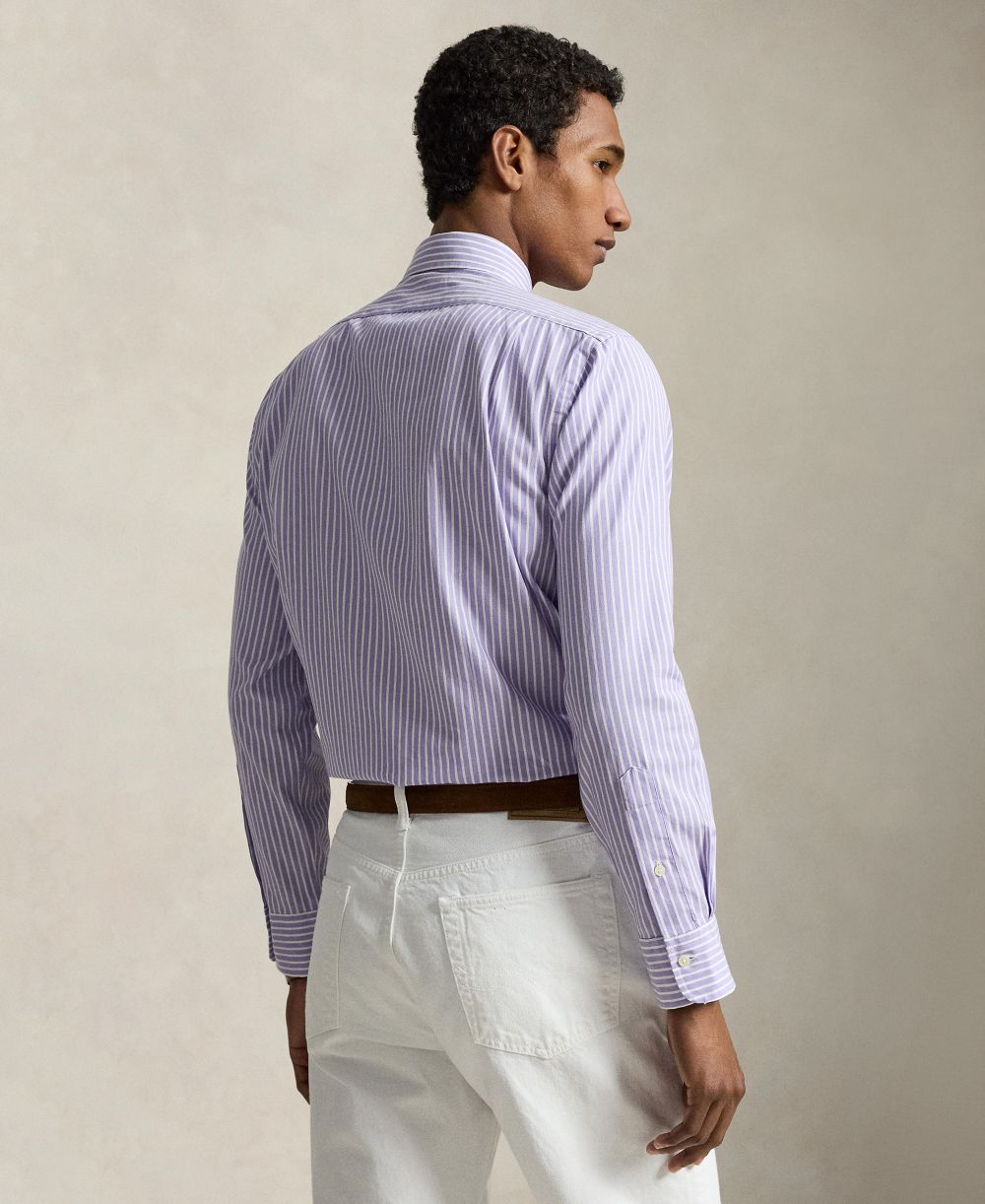 Men's Long-Sleeve Pinpoint Oxford Shirt