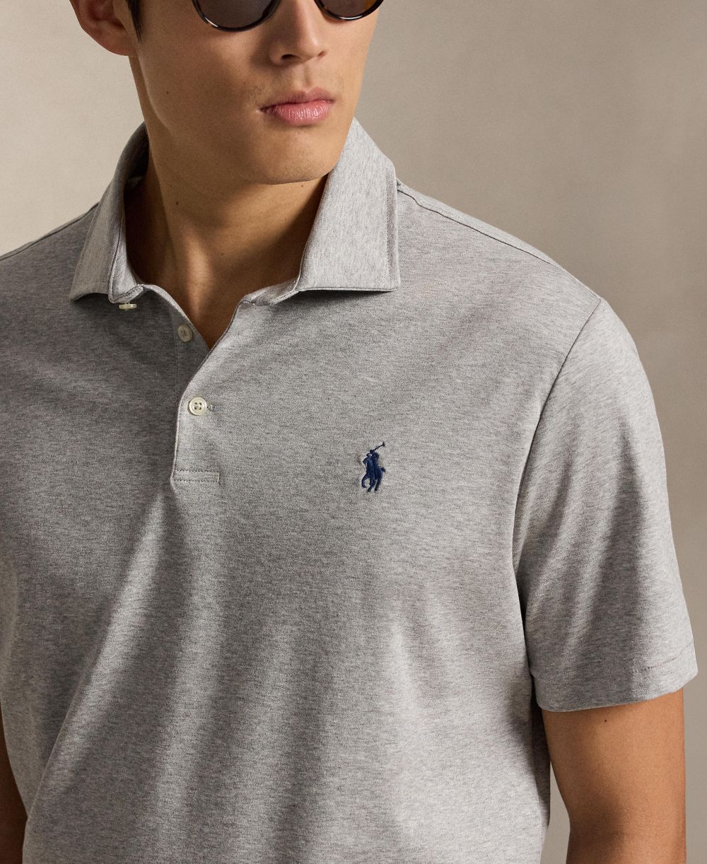 Classic Fit Soft Cotton Polo Shirt
