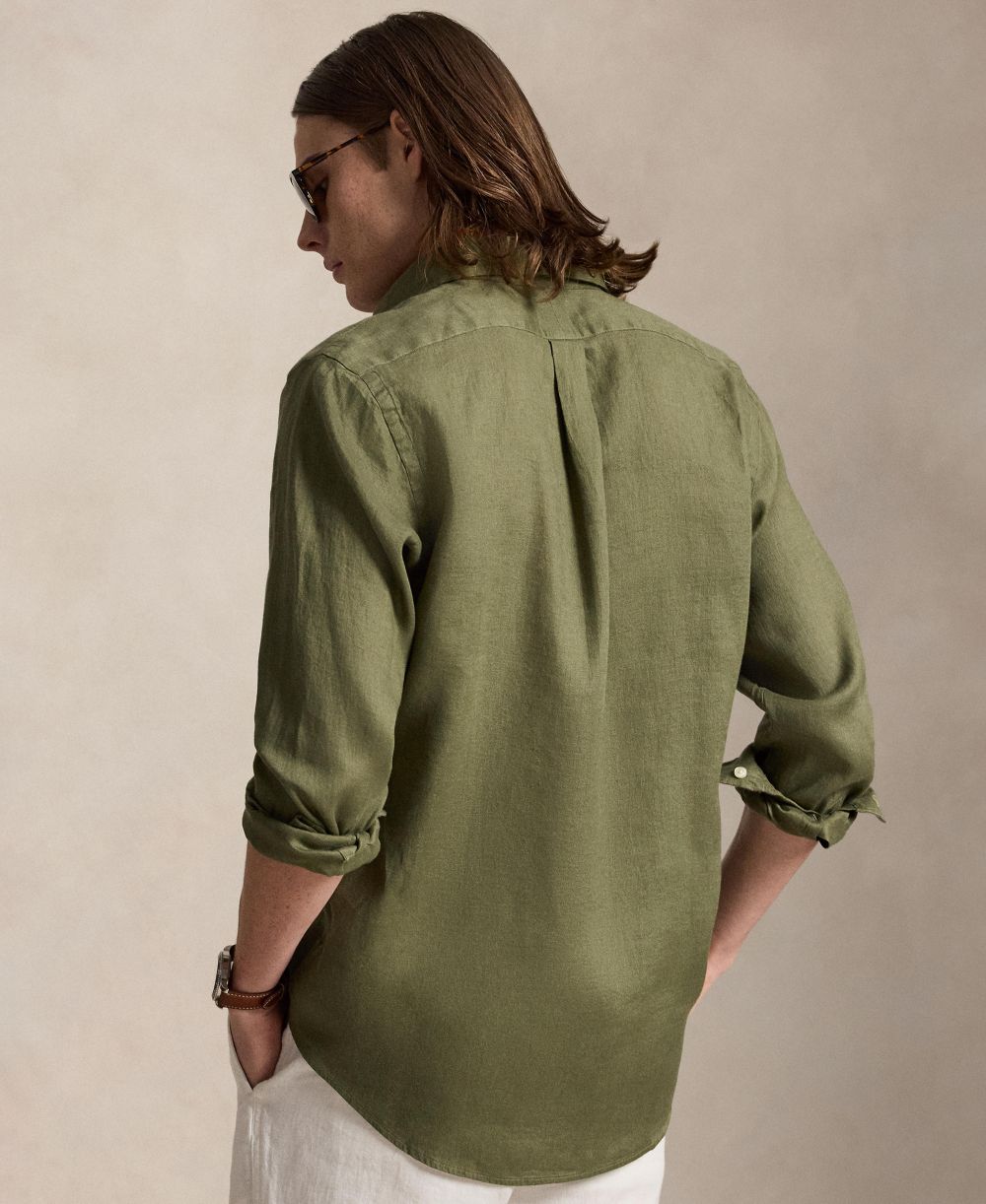 Men's Classic-Fit Linen Shirt