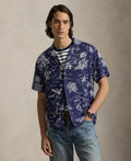 Classic Fit Polo Bear Camp Shirt