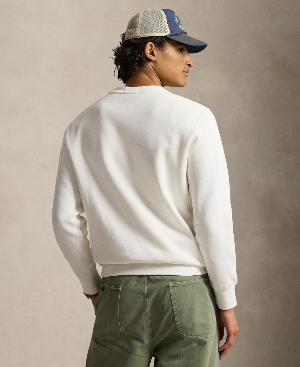 Men's Bears Print Crewneck Sweatshirt