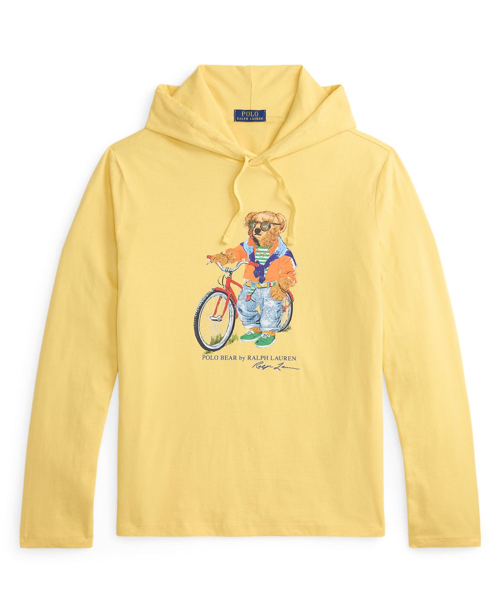 Men's Long-Sleeve Hooded T-Shirt