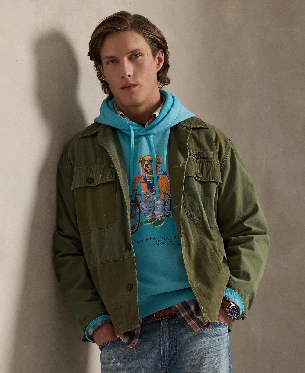 Men's Bears Print Hoodie