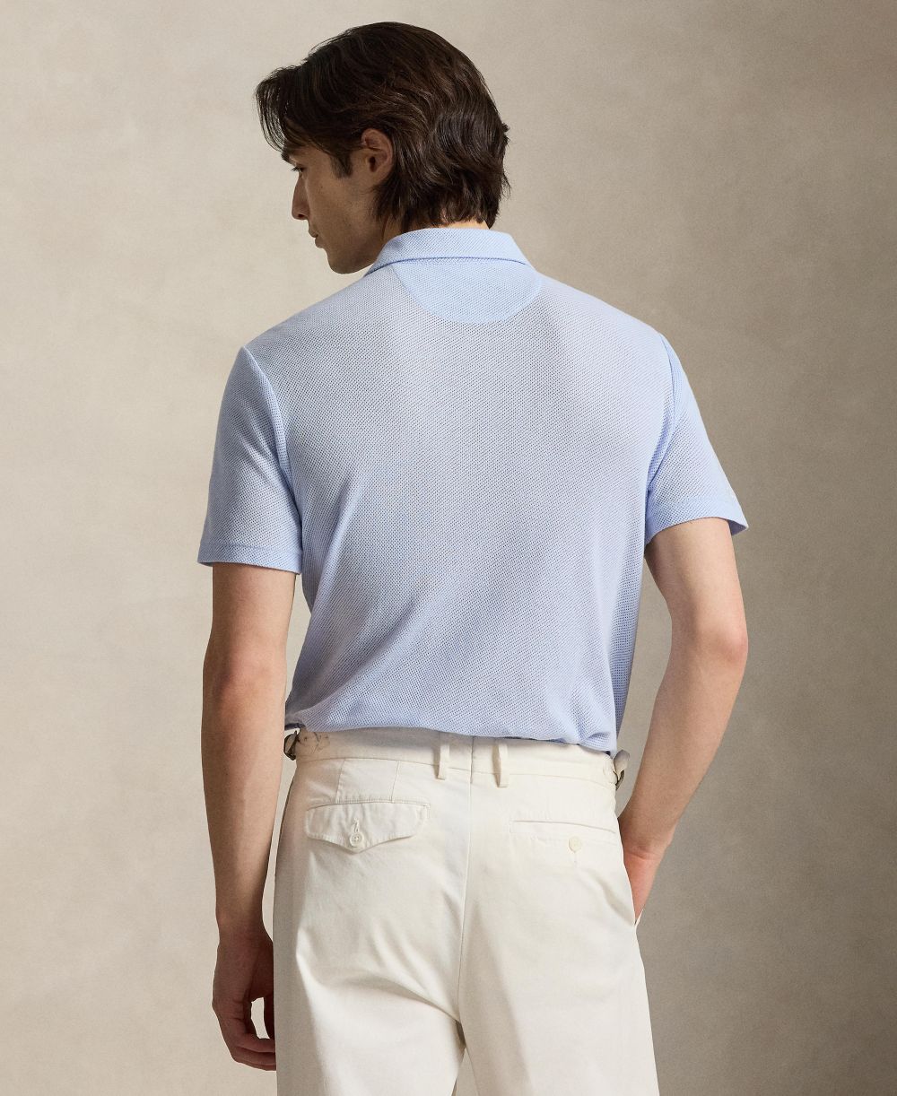 Men's Embroidered Wimbledon Collared Polo Shirt