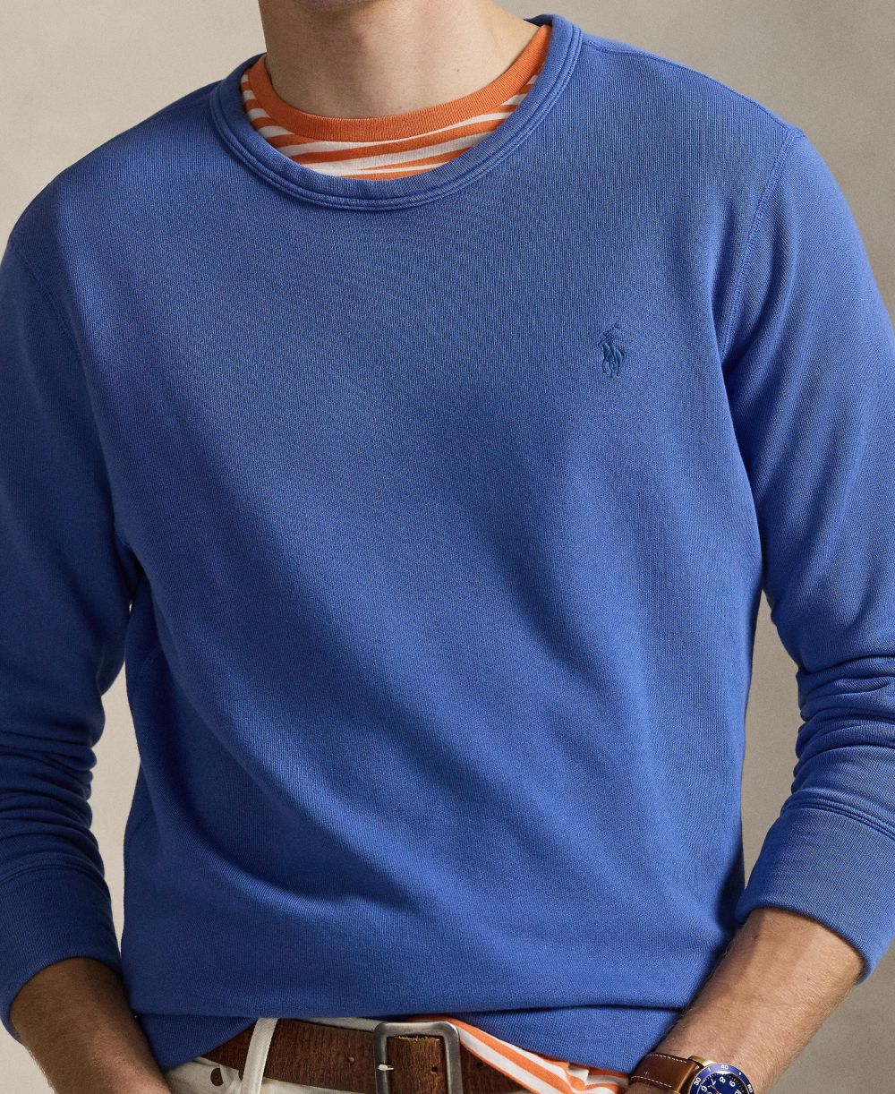 Men's Long-Sleeve Crewneck Sweatshirt